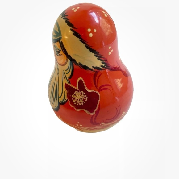 Vintage Roly Poly Santa - Picture 2 of 5